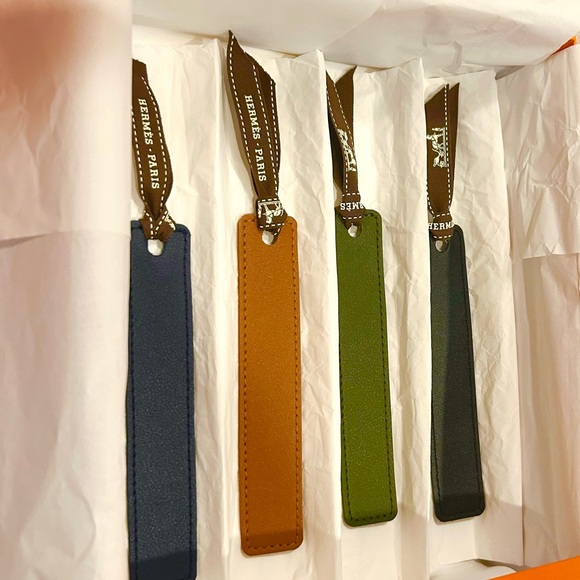 Hermes ribbon bookmark gift set- full set - Picture 2 of 8